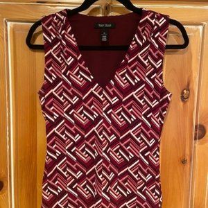 3 White House/Black Market sleeveless stretch tops